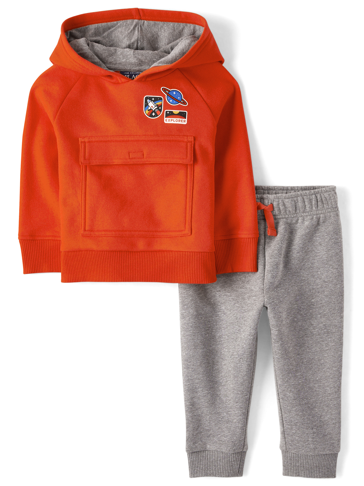 The Children's Place Toddler Boys Sweatshirt \u0026 Pants Set, 2-Piece, Sizes 2T-5T